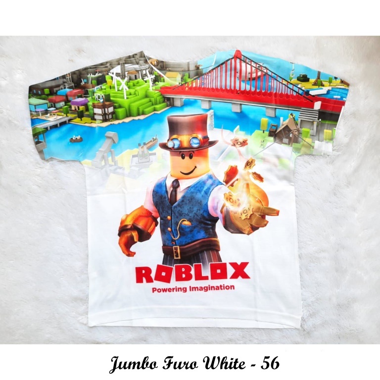 Furo Kaos Anak Karakter Jumbo Roblox size 16 18 20