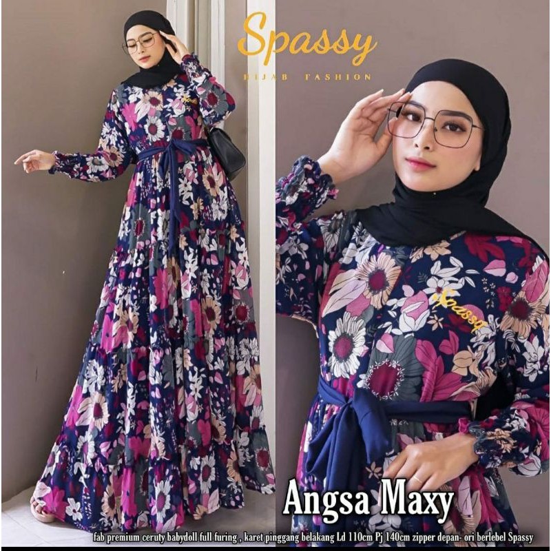 Gamis Angsa maxy spassy Original
