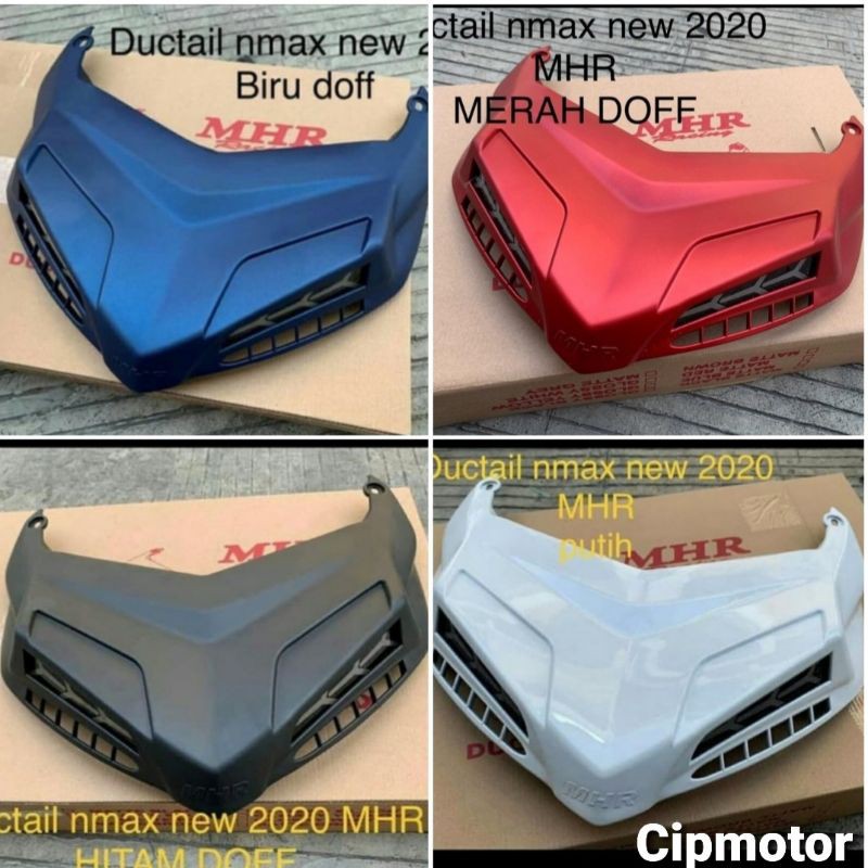 Ductail New Nmax 2020 MHR biru putih merah hitam doff Tutup Lampu Belakang New Nmax 2020