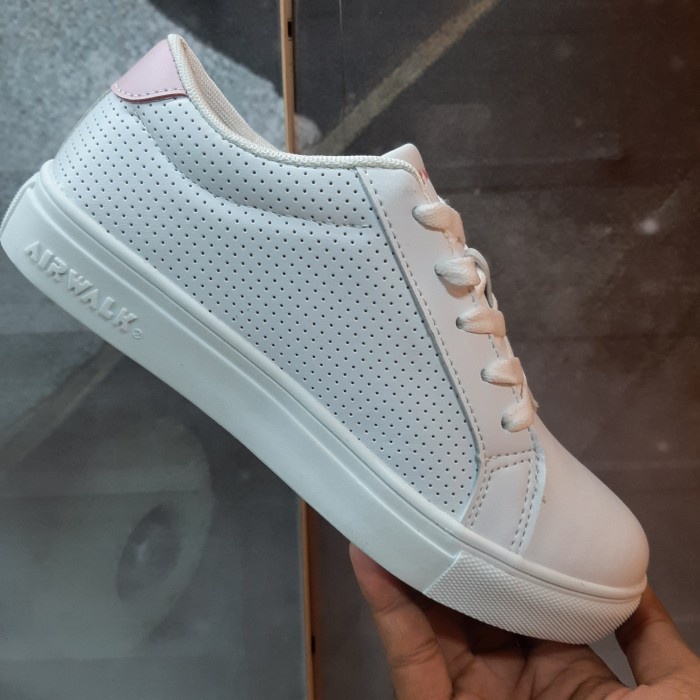 sepatu wanita  Sepatu Wanita Airwalk Gabriel White Original Sneakers Casual - 36 terbaru korea bisa 