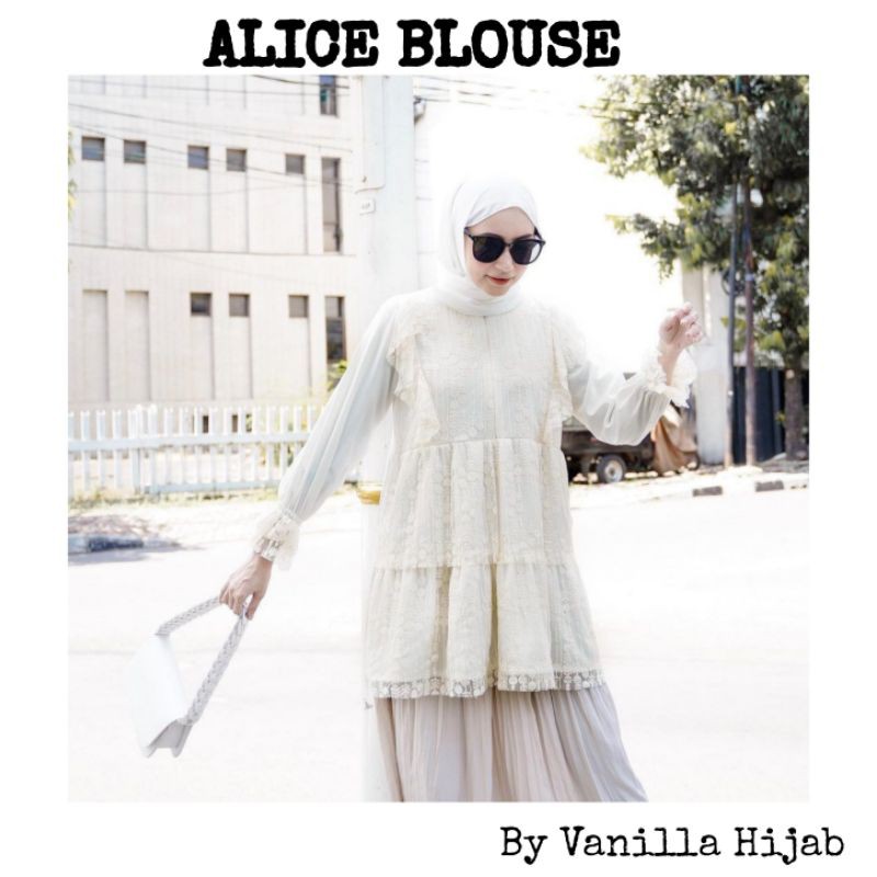 ALICE BLOUSE BY VANILLA HIJAB