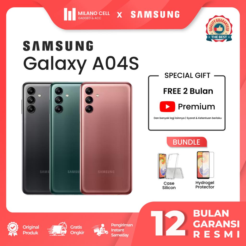 Samsung Galaxy A04S 4/64 OS Android 12 Garansi Resmi