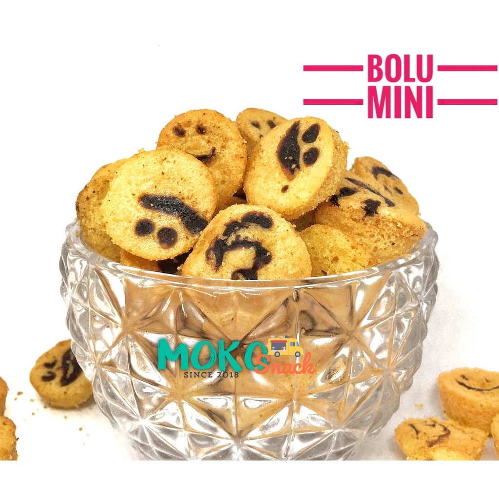 

Snack Cemilan Bolu kering mini 250 gr