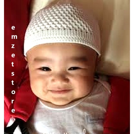 PECI HAJI RAJUT POLOS  ANAK BATITA TERMURAH