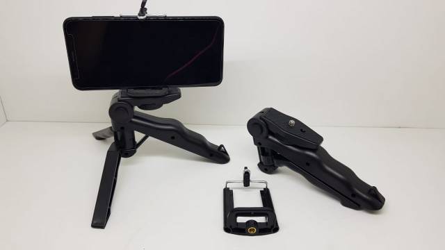 Tripod DSLR Tripod Tangan Mini Hand Tripod Pistol Mini Tripod Camera + Holder Hp with Holder U