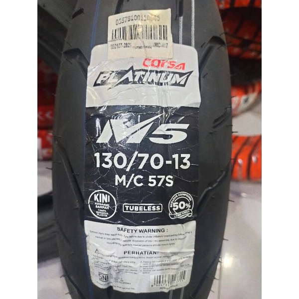 MAXXIS BAN LUAR TYPE VICTRA 130 70 RING 13 M5 130/70-13 PNP BELAKANG NMAX155