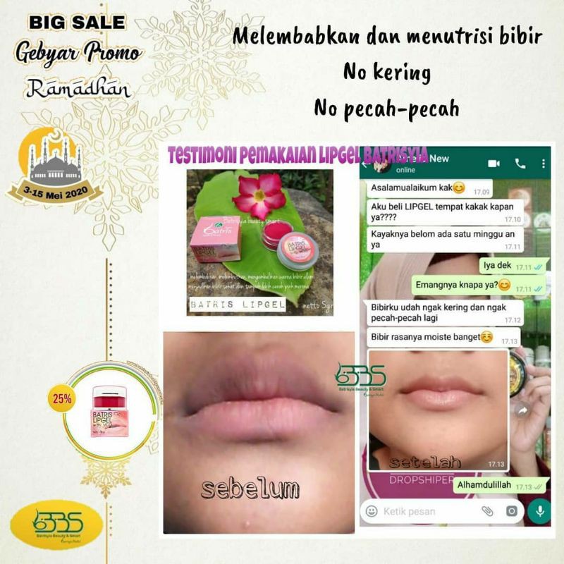 ( BISA COD ) LIP GEL  UNTUK BIBIR PECAH PECAH BIBIR KERIMG DAN BIBIR HITAM