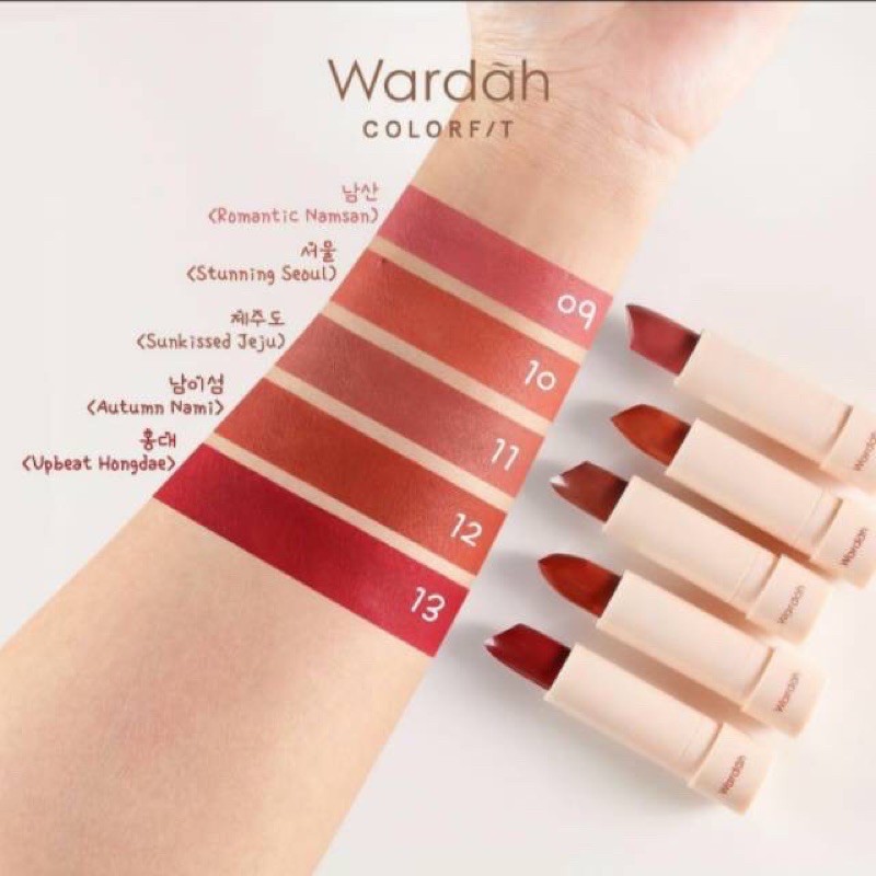 Wardah Colorfit Ultralight Matte Lipstick 3,6gr