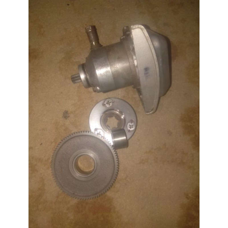 Dinamo plus one way set dobel stater yamaha v80 E ss superdeluxe robot excellent