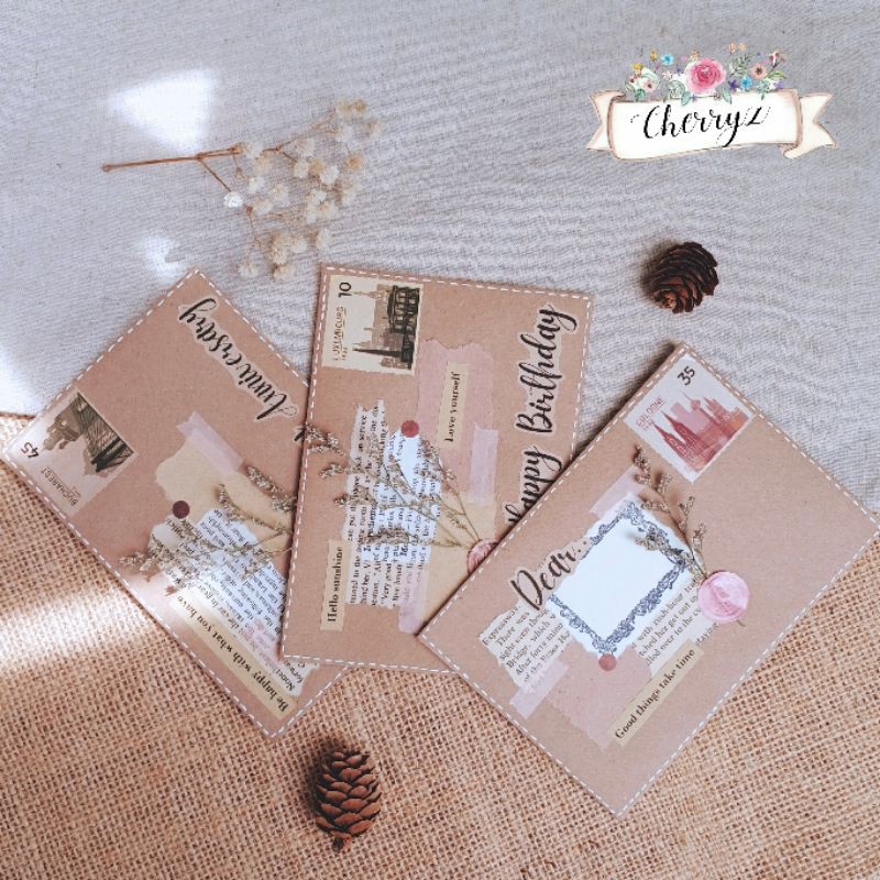 [New] Amplop Aesthetic Vintage