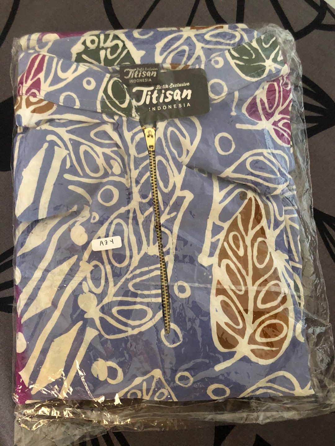 Gamis Batik Klok Azzahra