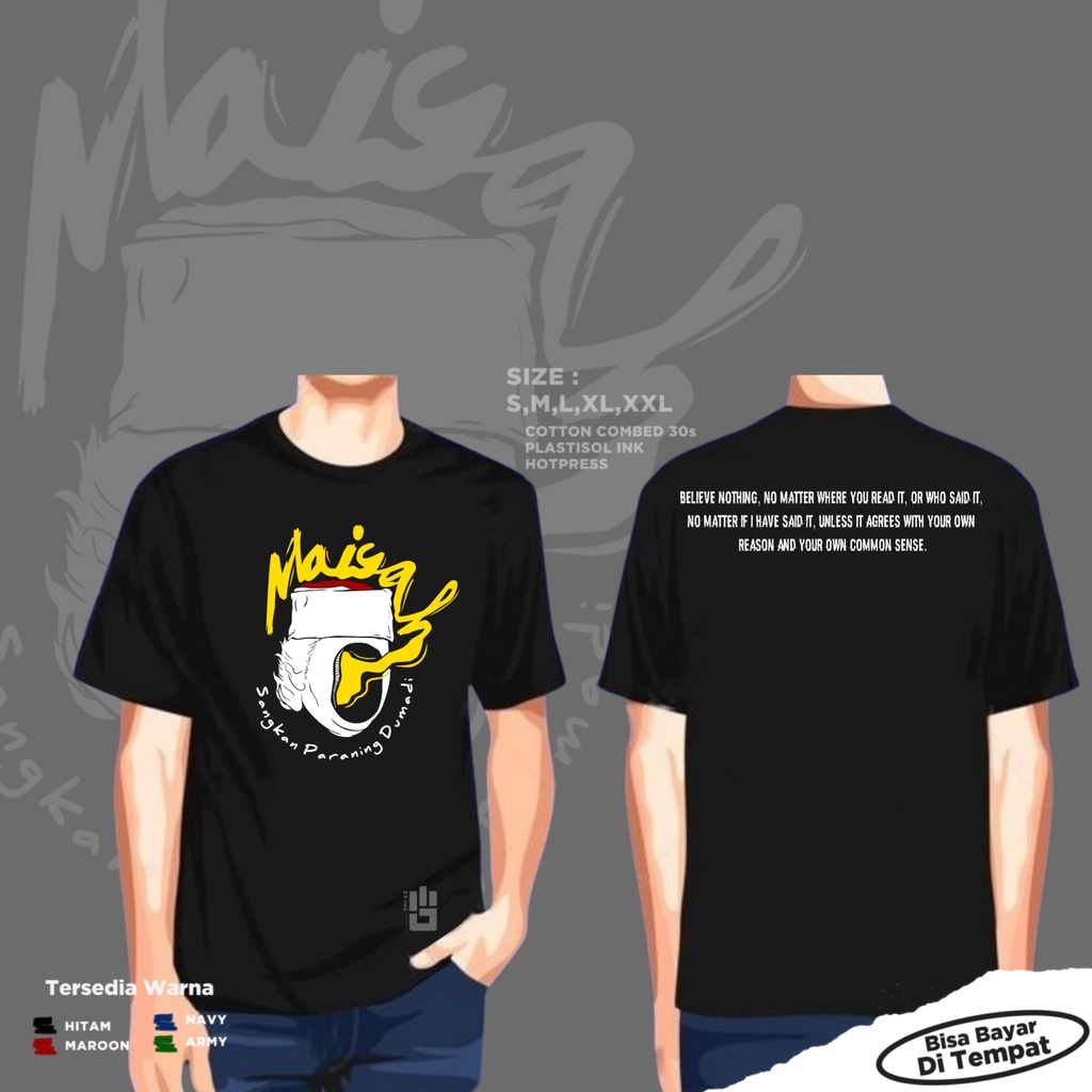 Kaos Santri Maiyah Cak Nun Terbaru - Baju Dakwah Islami Jancukers Nahdlotul Ulama Distro Original