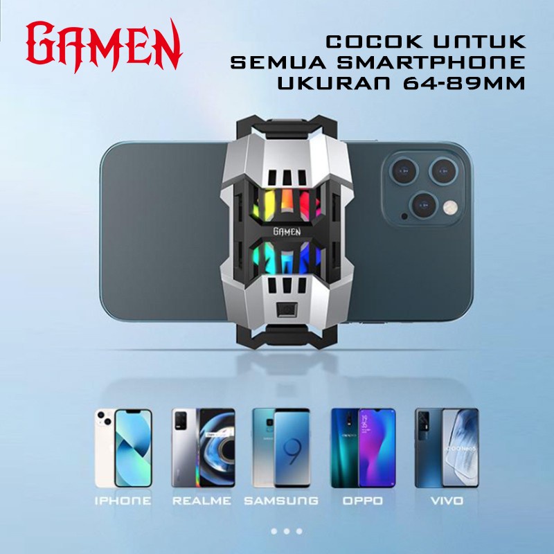 GAMEN Gaming Fancooler Radiator Coolingfan Smartphone Siberia