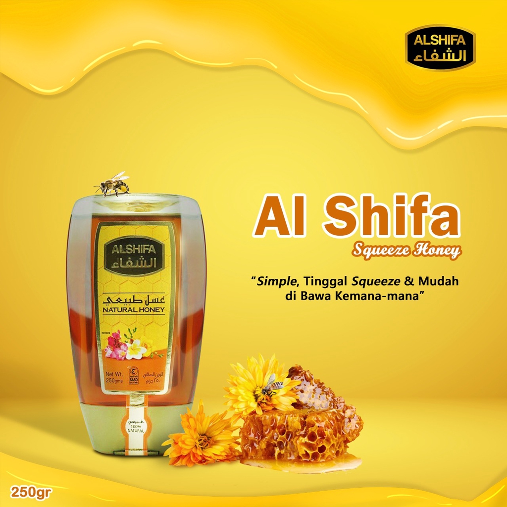 

Madu Arab Alshifa Madu Murni Al Shifa 250gr Al-shifa