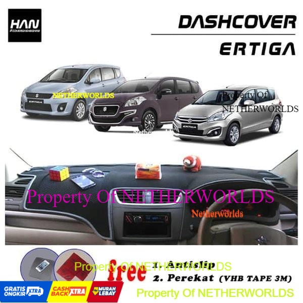 Alas Dashboard Cover Mobil Suzuki ERTIGA 2012 2013 2014 2015 2016 2017