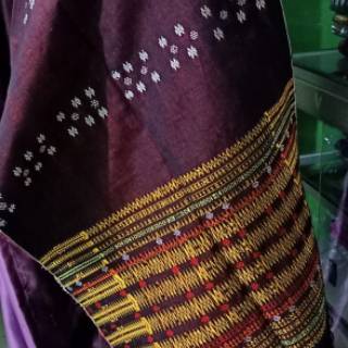  SONGKET  MANDAR TENUN TANGAN TARUTUNG SONGKET  PUCCA BUNGA 