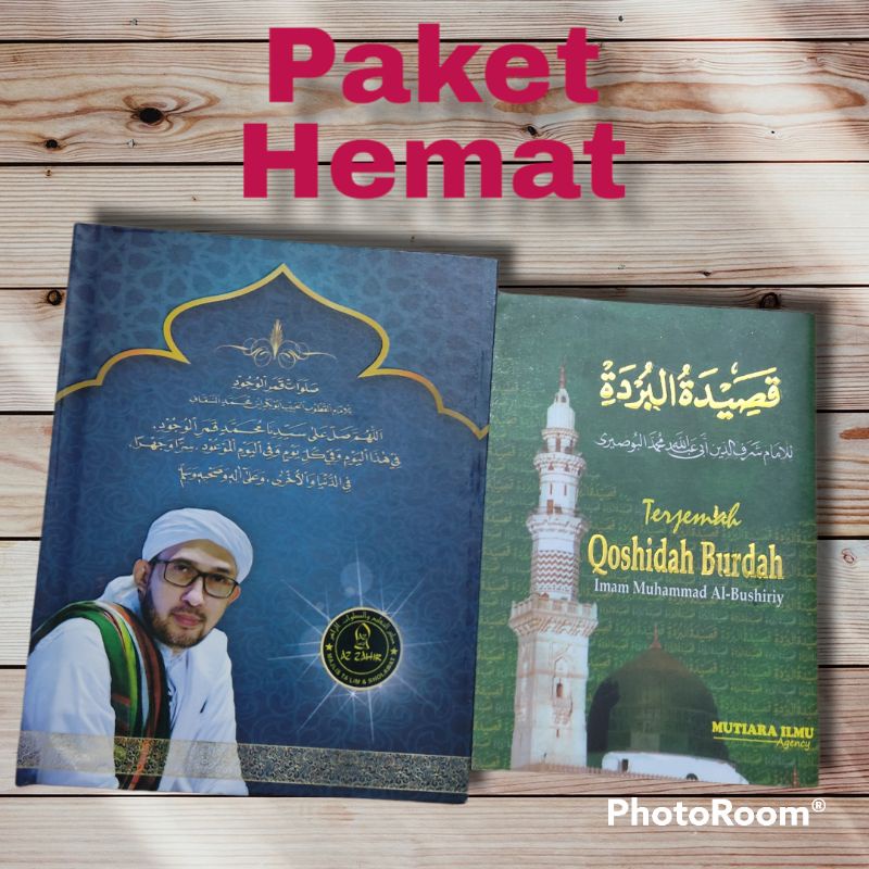 Kitab Sholawat Az Zahir + Kitab Qosidah Burdah