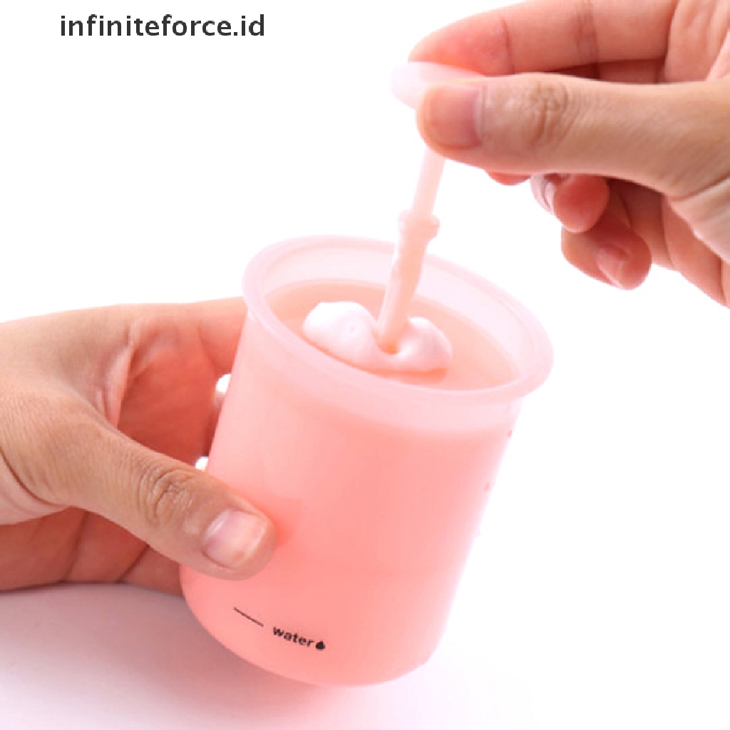 (infiniteforce.id) Alat Pembuat Busa Sabun Cuci Muka / Tubuh Portable