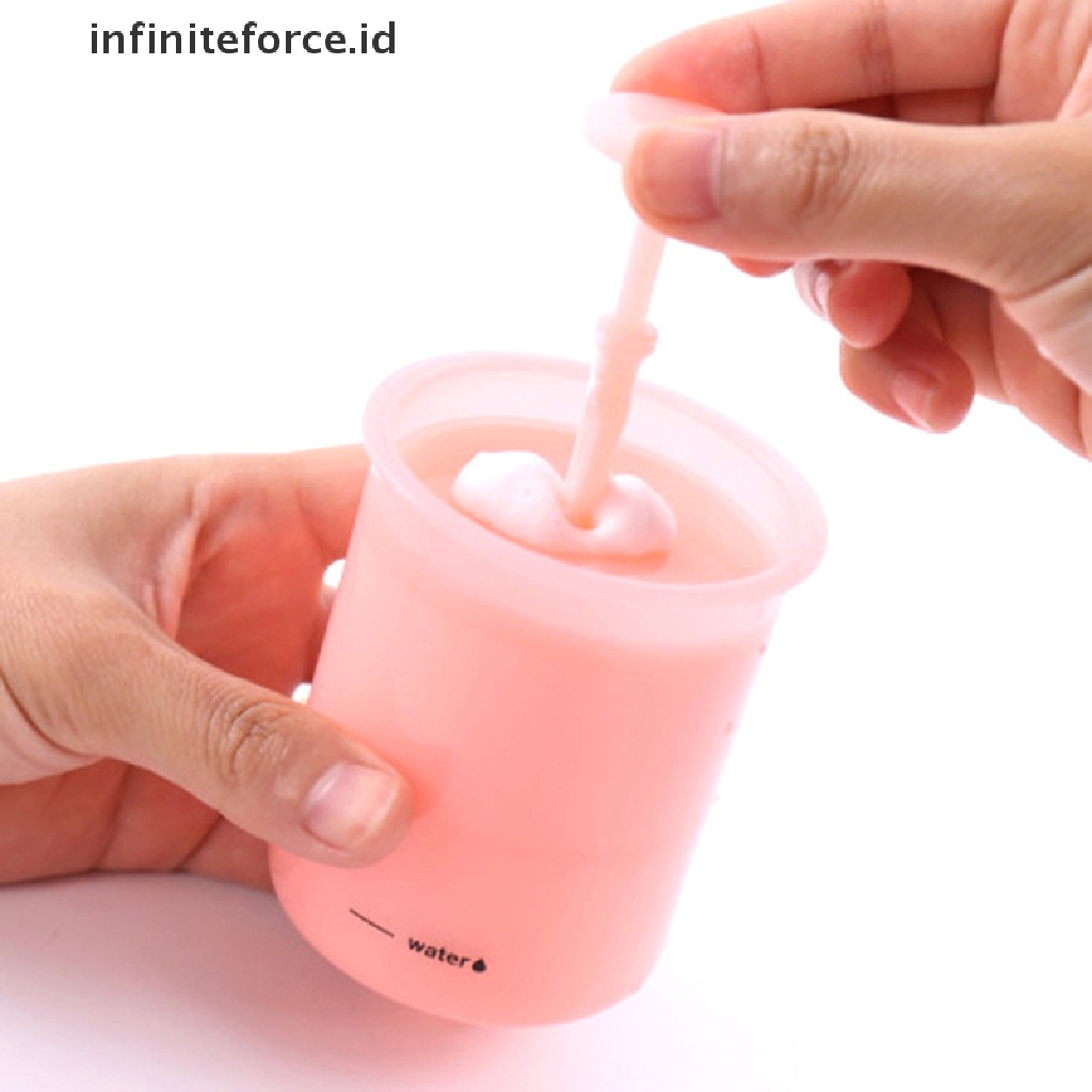 (infiniteforce.id) Alat Pembuat Busa Sabun Cuci Muka / Tubuh Portable