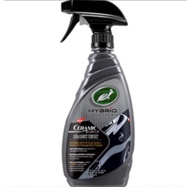 Turtle Wax Hybrid Solutions Ceramic Acrylic Black Wax 473ml Pengkilap Anti UV