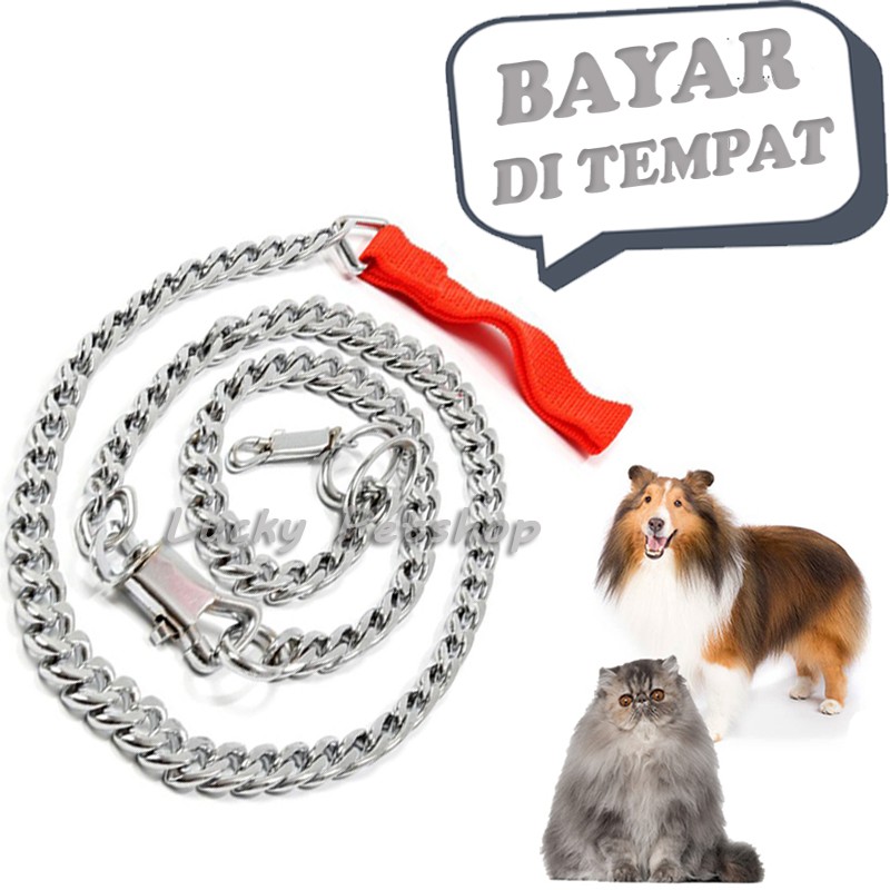 RANTAI PENUNTUN ANJING MONYET KUCING HEWAN