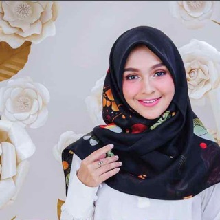  PROMO JILBAB SEGIEMPAT POLOS POLLYCOTTON JAHIT TEPI 