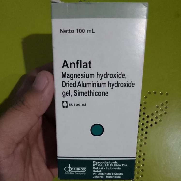 Anflat Sirup 100 mL (Obat Asam Lambung, Maag, Kembung, Mual)