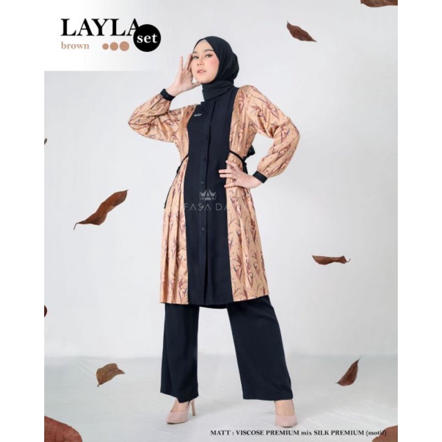 Layla Set / One Set  Alfasa Daily
