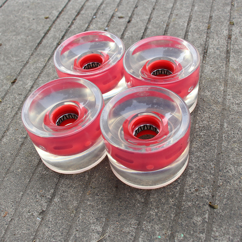4pcs Roda skateboard 78a 6045mm Bahan Pu