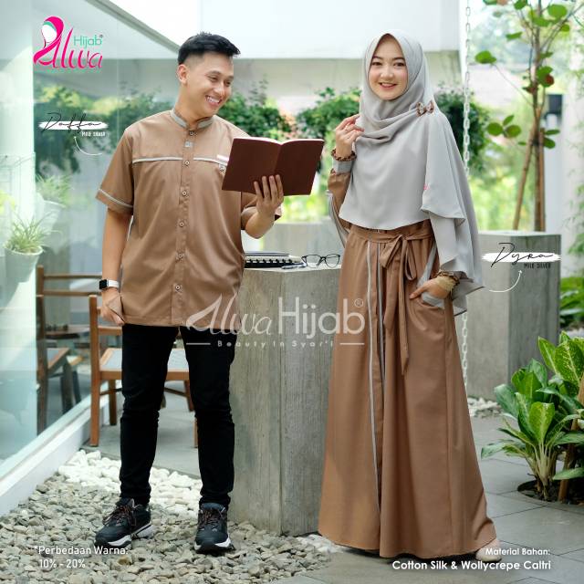 Dyra Dryana Daffa couple Alwa hijab Ori