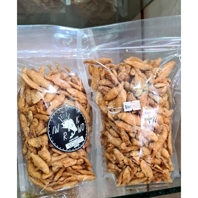 

Iwak Rowo Keripik Ikan Wader / Ikan Rawa Kecil 250gram (Siap Makan)