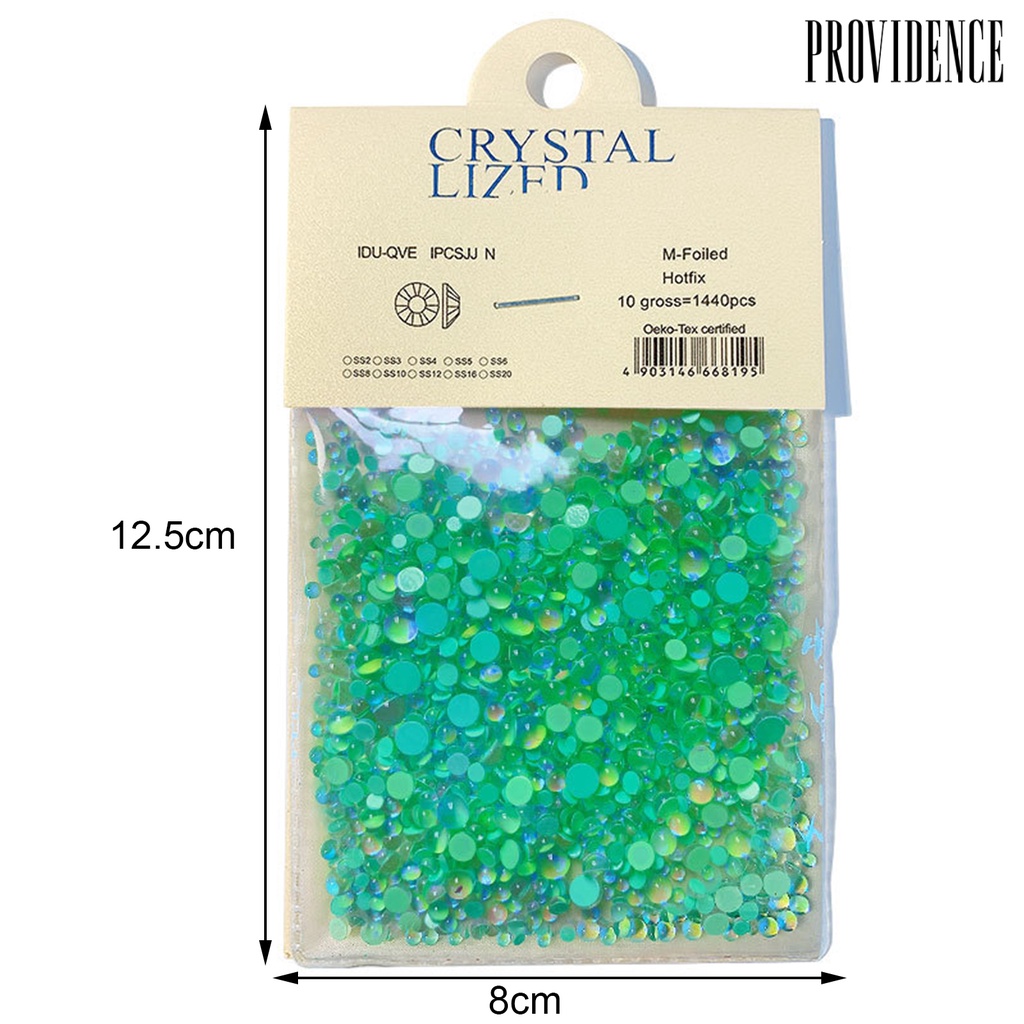 Providence 1440Pcs/Bag Nail Art Beads Decorative Manicure Tools Glittering Bags Cups Nail Rhinestones for Nails Decoration