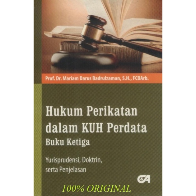 

Buku Hukum Perikatan dalam KUH Perdata Buku Ketiga TERJAMIN