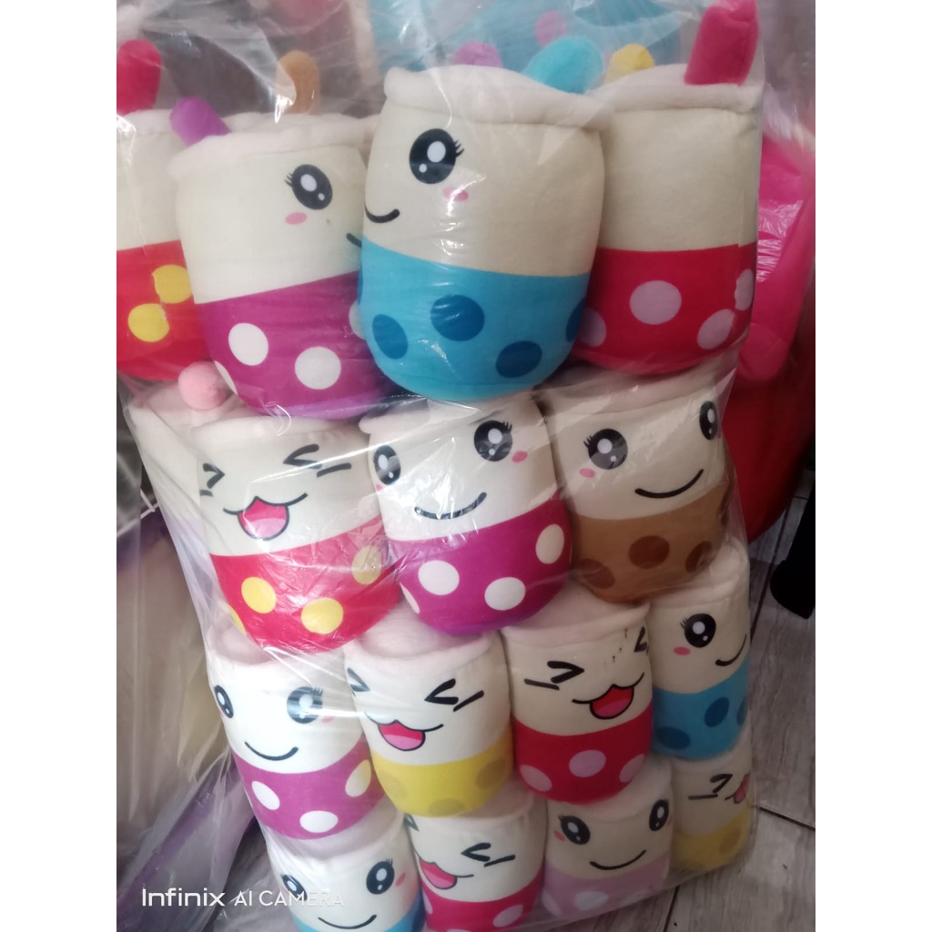 Boneka Boba Bubble Tea Mini / boneka boba mini