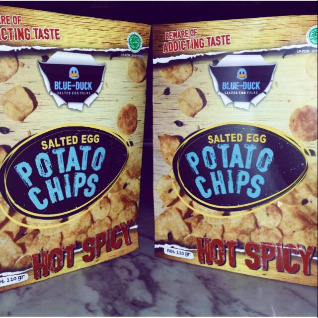 Blue Duck "Salted Egg Potato Chips"