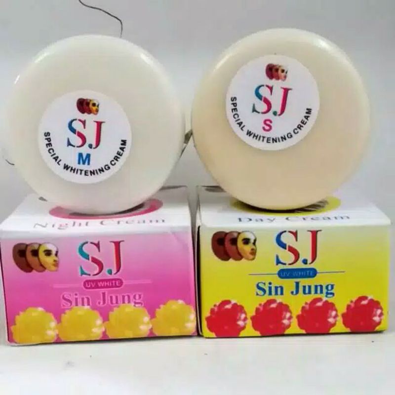 Cream SJ original siang malam / Krim sj topeng siang malam / Cream SJ Sinjung Ginseng Original Siang