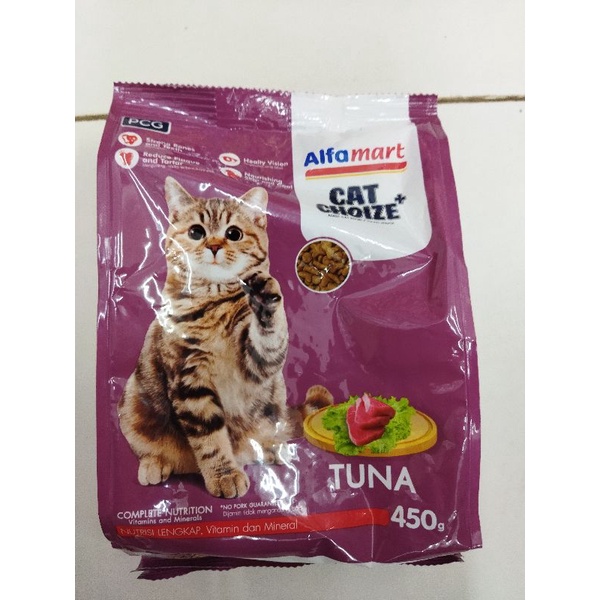cat choize alfamart makanan kucing 450 gr