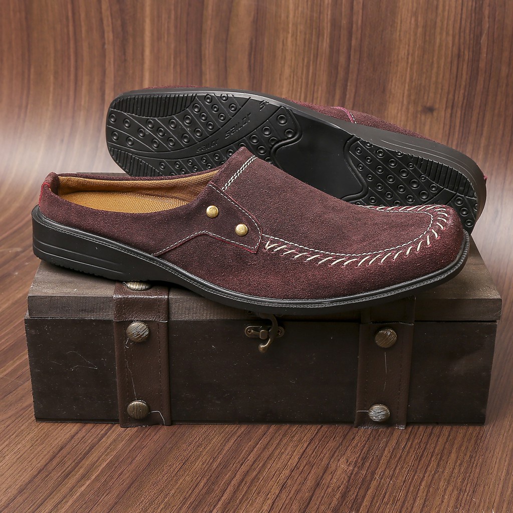 Sepatu Sandal Kulit Pria Bustong Terbaru Original Catenzo RD 435