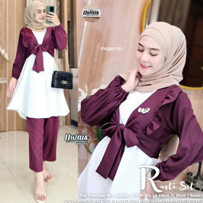 SETELAN TUNIK HIJAB NEW