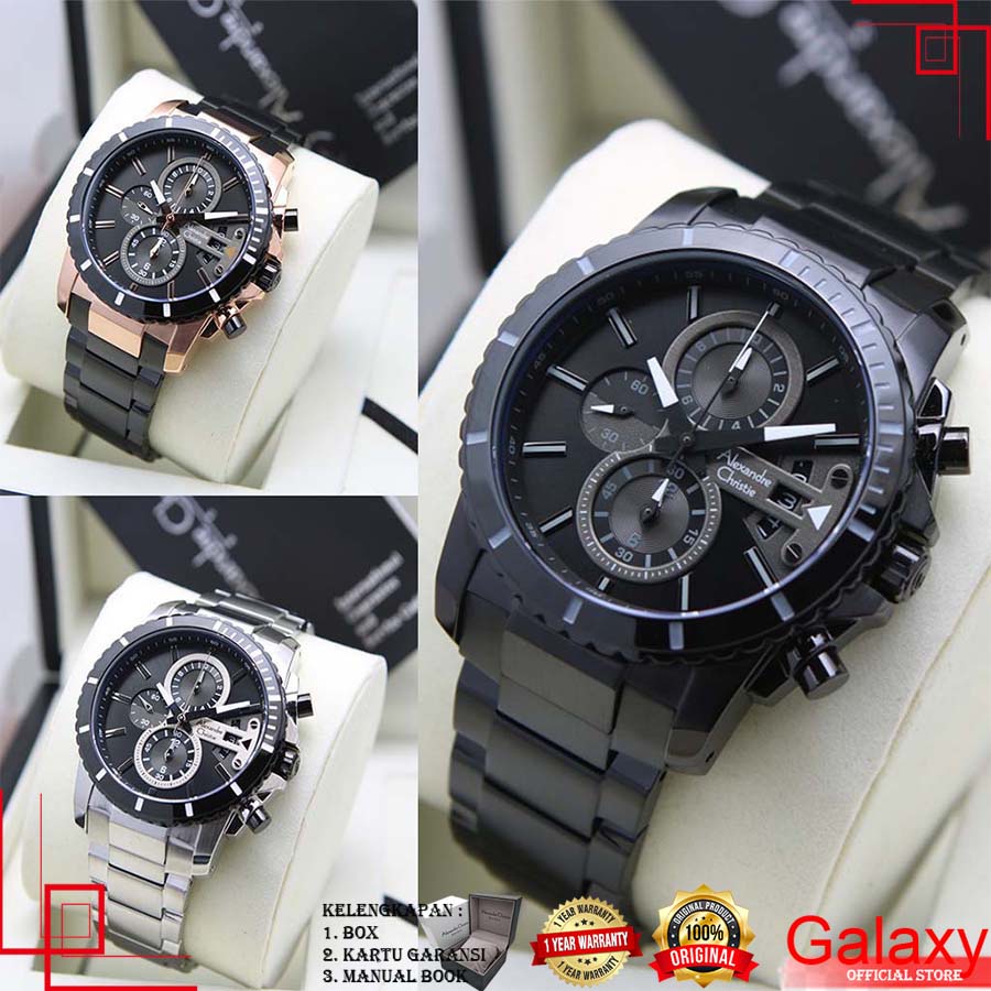 JAM TANGAN PRIA JAM ORI AC ALEXANDER CHRISTIE PRIA ORIGINAL JAM TANGAN ALEXANDRE CHRISTIE PRIA JAM A