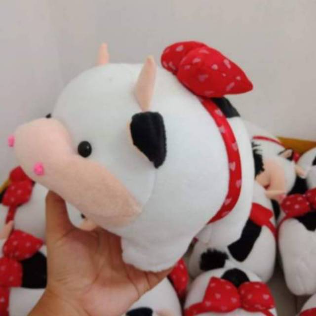 Boneka sapi duduk size:S