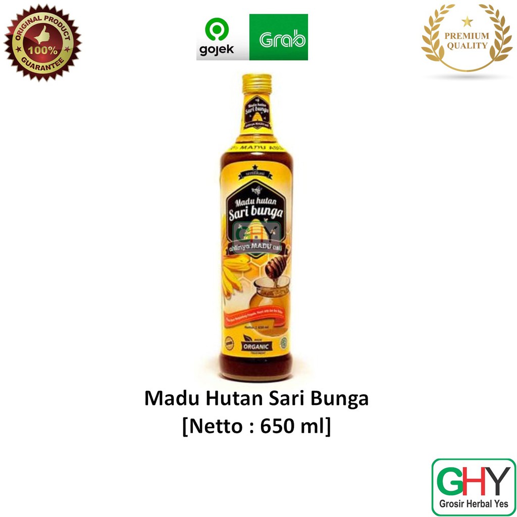 

Madu Hutan Sari Bunga 650 ml Original - Madu Asli