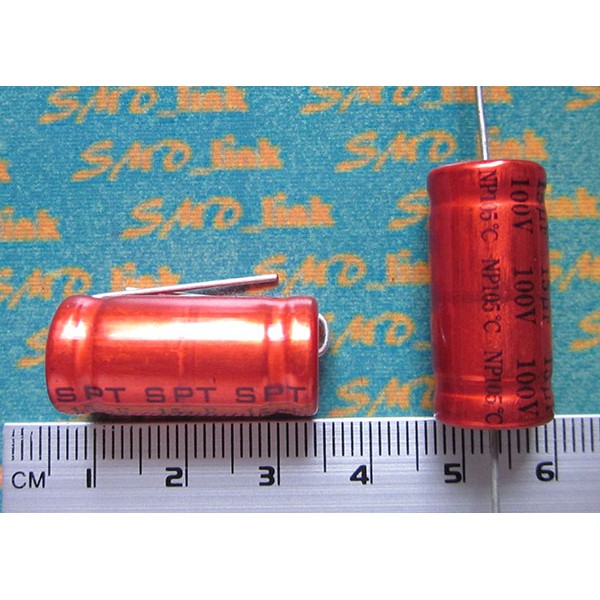 Elco 33uf 100v Non Polar SPT Original