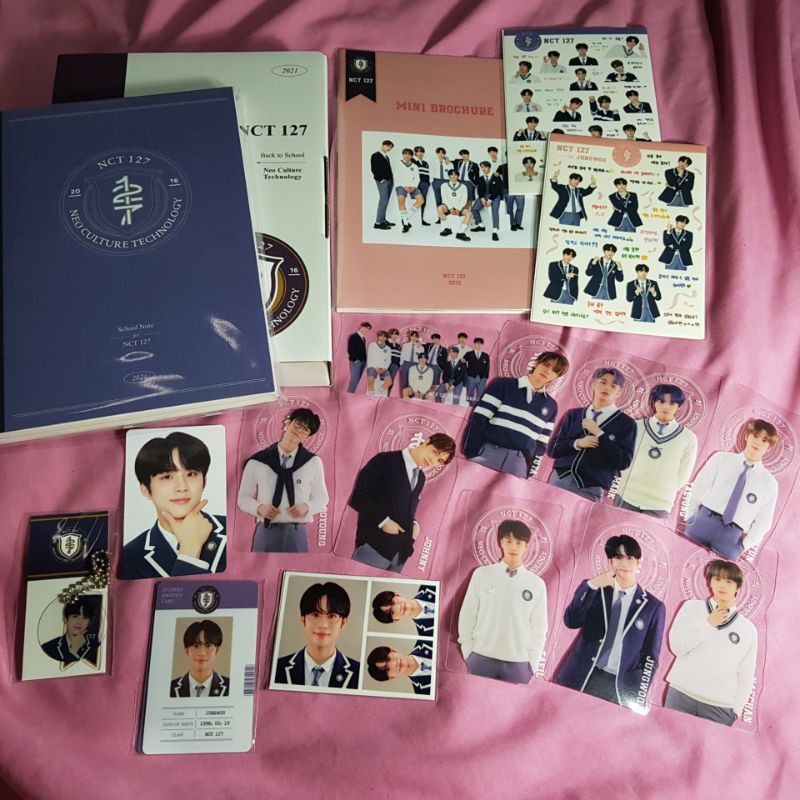 [JUNGWOO] [SHARING] [READY] NCT 127 BACK TO SCHOOL KIT 2021 B2S VER