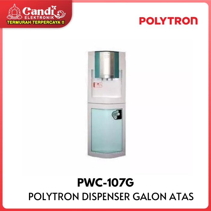 POLYTRON Dispenser Galon Atas PWC-107G
