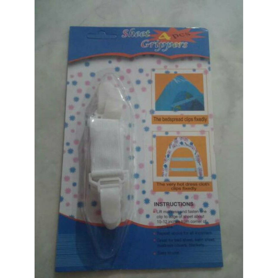 Karet Penjepit Sudut Sprei / Karet Jepitan Sprei / Penjepit Sprei  best quality