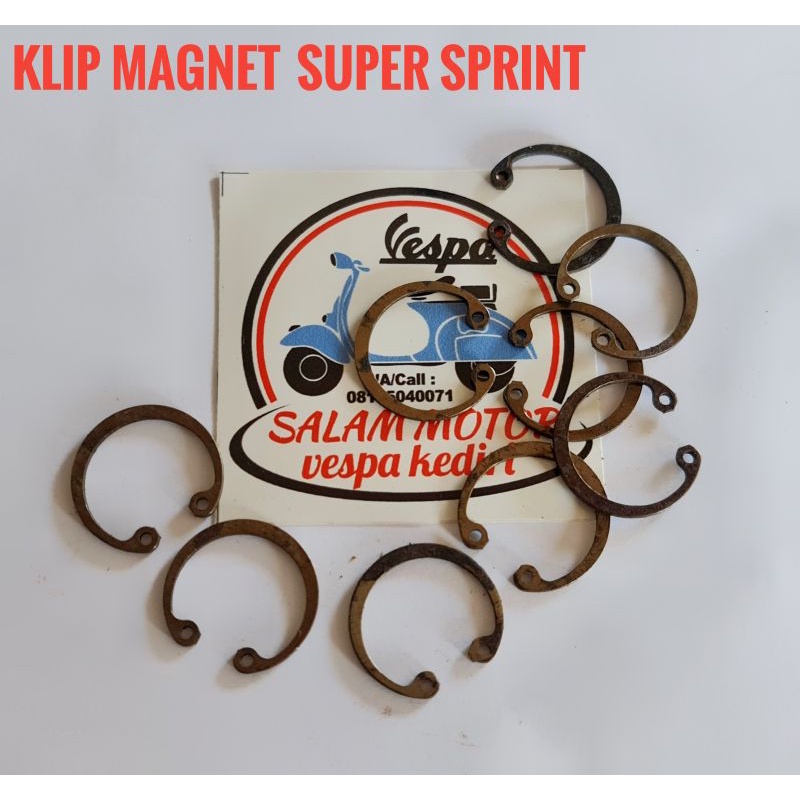 klip magnet vespa super sprint klip snap ring noken as vespa klasik