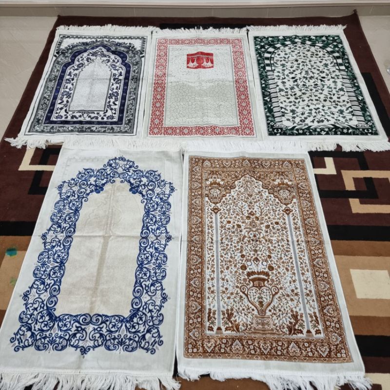 sajadah safatex Turki halus,tebal,