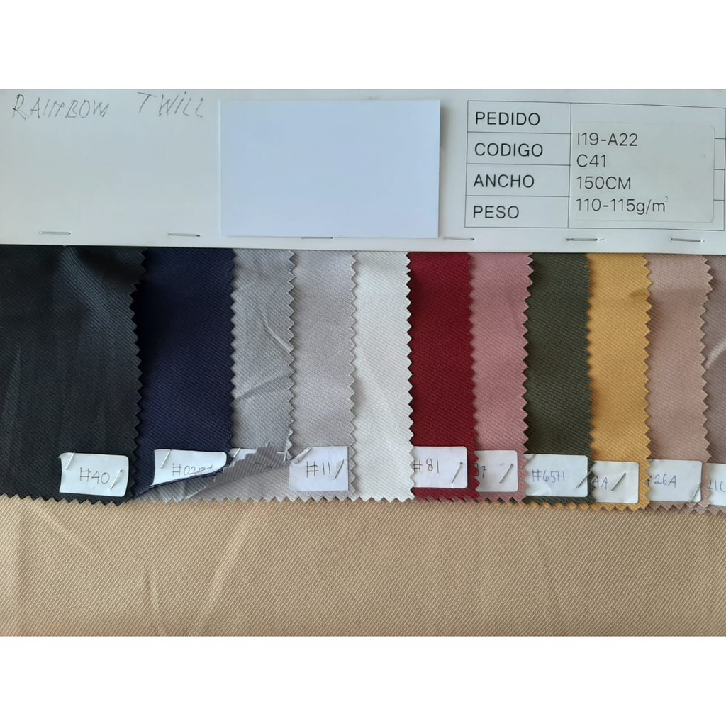 

Rainbow Twill (Yard)