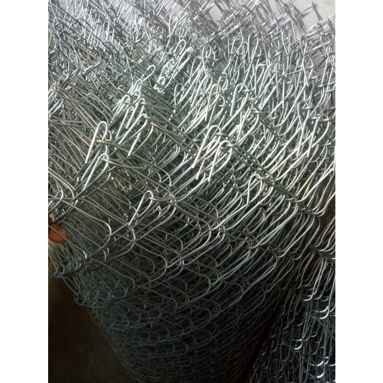 Kawat Harmonika Galvanis Tinggi 1,7 m x Panjang 25 m per roll Tebal 2,1 mm